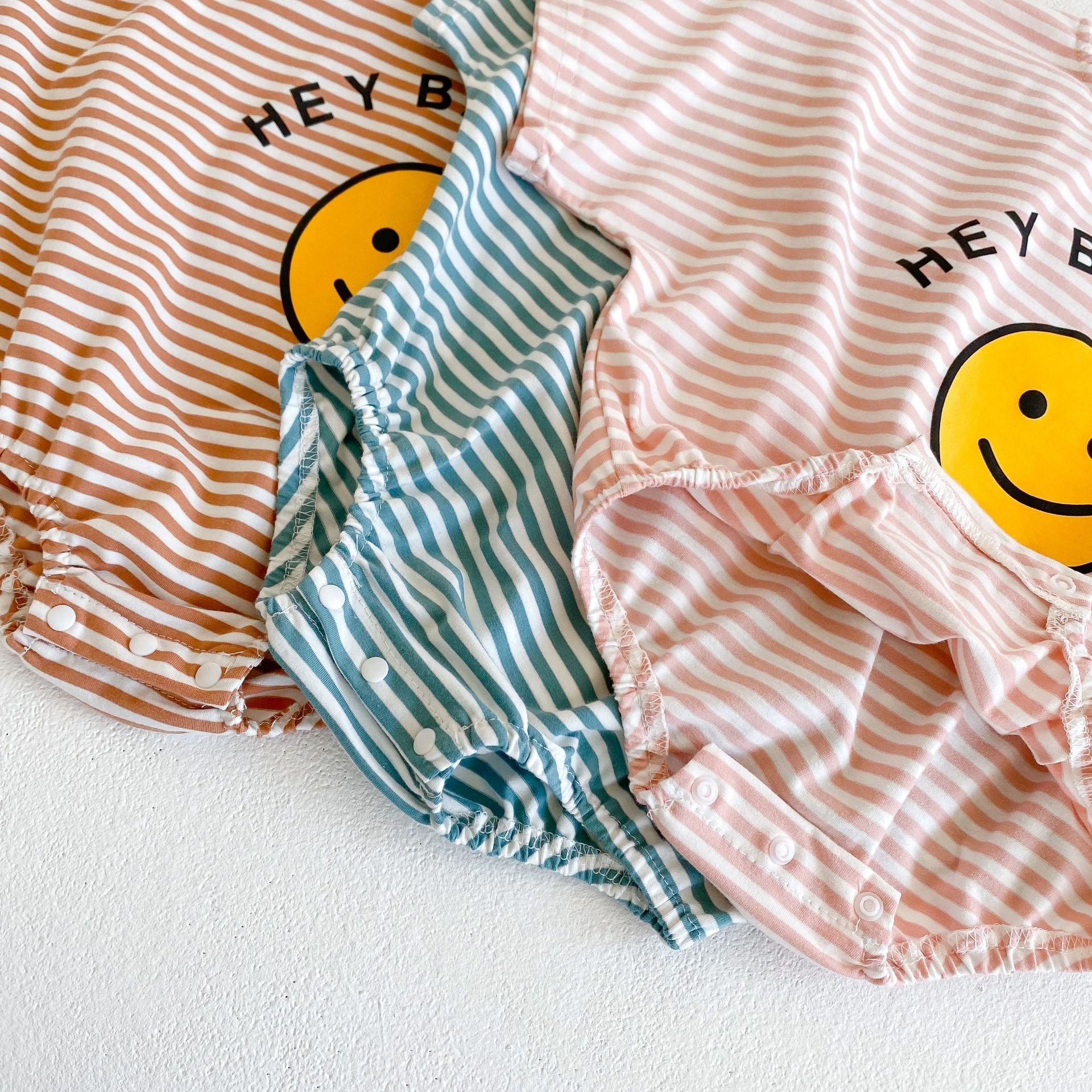 Hey Baby Rompers – Soft Cotton Infant and Toddler One-Piece Outfit