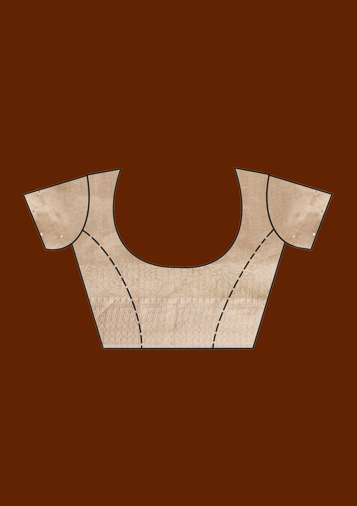 Elegant Gold Tissue Saree with Silver Zariwork Embroidery – Unstitched Blouse Included