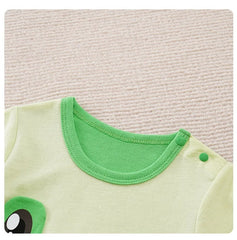 Charming Frog Baby Romper for Boys and Girls – Soft Cotton