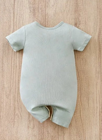 Wonder Baby Bear Romper – Soft Cotton Unisex Outfit for Boys & Girls