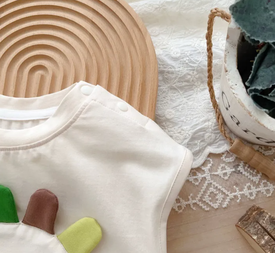 Colourful Cute Baby Romper for Boys and Girls – Soft Cotton