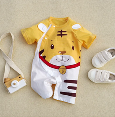Little Tiger Baby Boys and Girls Cotton Romper Jumpsuit – Soft Infant One-Piece Outfit