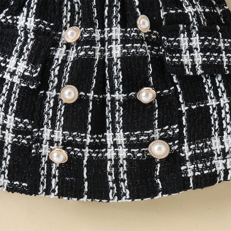 Nina Baby Girls Stylish Skirt Set with Matching Hat – Cute Cotton Blend Outfit