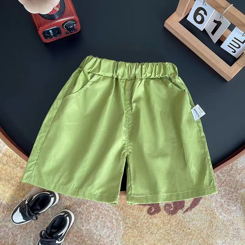 Sleeveless Cool Baby Boys 3D Design Set – Cotton Summer Outfit for Active Kids