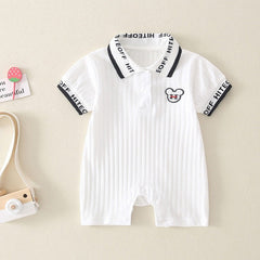 Snuggly Micky Baby Boys Romper – Soft Cotton Infant Outfit, Comfortable & Adorable One-Piece