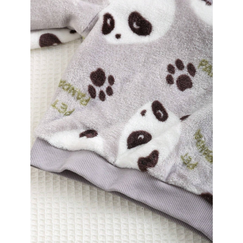 Snuggly Panda Boys and Girls Set – Soft Cotton Blend Kids’ Outfit, Comfortable & Adorable