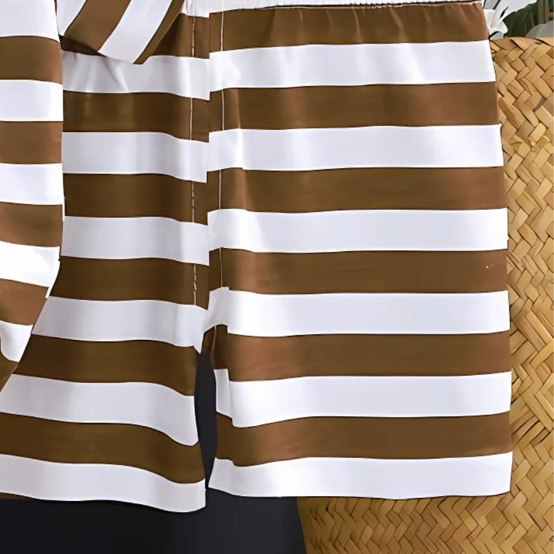 Striped Bear Boys Loungewear Set – Soft Cotton Blend Pajamas, Comfortable & Adorable Sleepwear