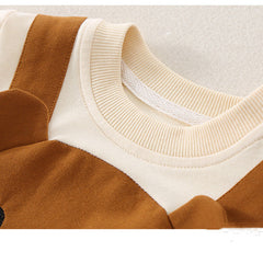 Teddy Bear Unisex Baby Jumpsuit with Hat – Soft Cotton Blend Outfit for Boys & Girls