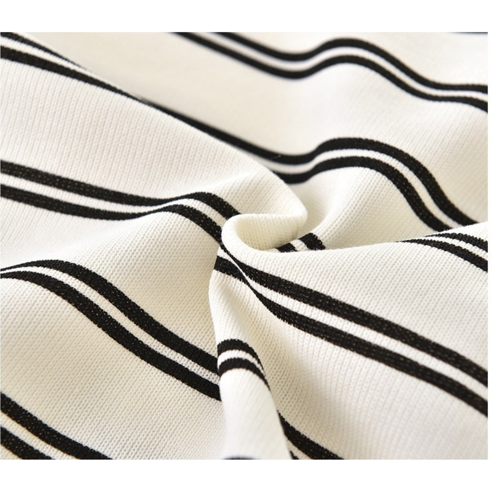 Teddy Stripes Boys Co-Ord Set – Soft Cotton Kids’ Outfit, Comfortable & Stylish for Everyday Wear