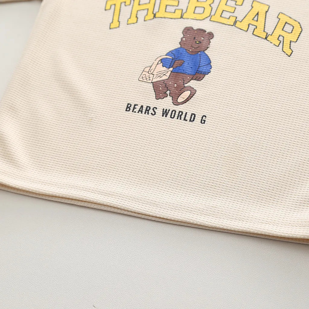 The Bear Tee and Shorts Boys Set – Cotton Blend Summer Outfit for Kids, Comfortable & Stylish