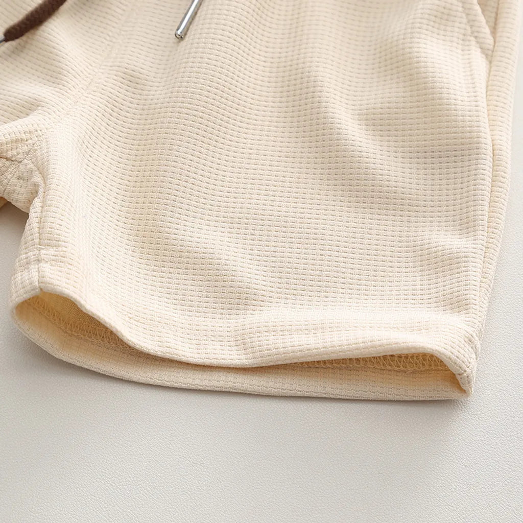 The Bear Tee and Shorts Boys Set – Cotton Blend Summer Outfit for Kids, Comfortable & Stylish