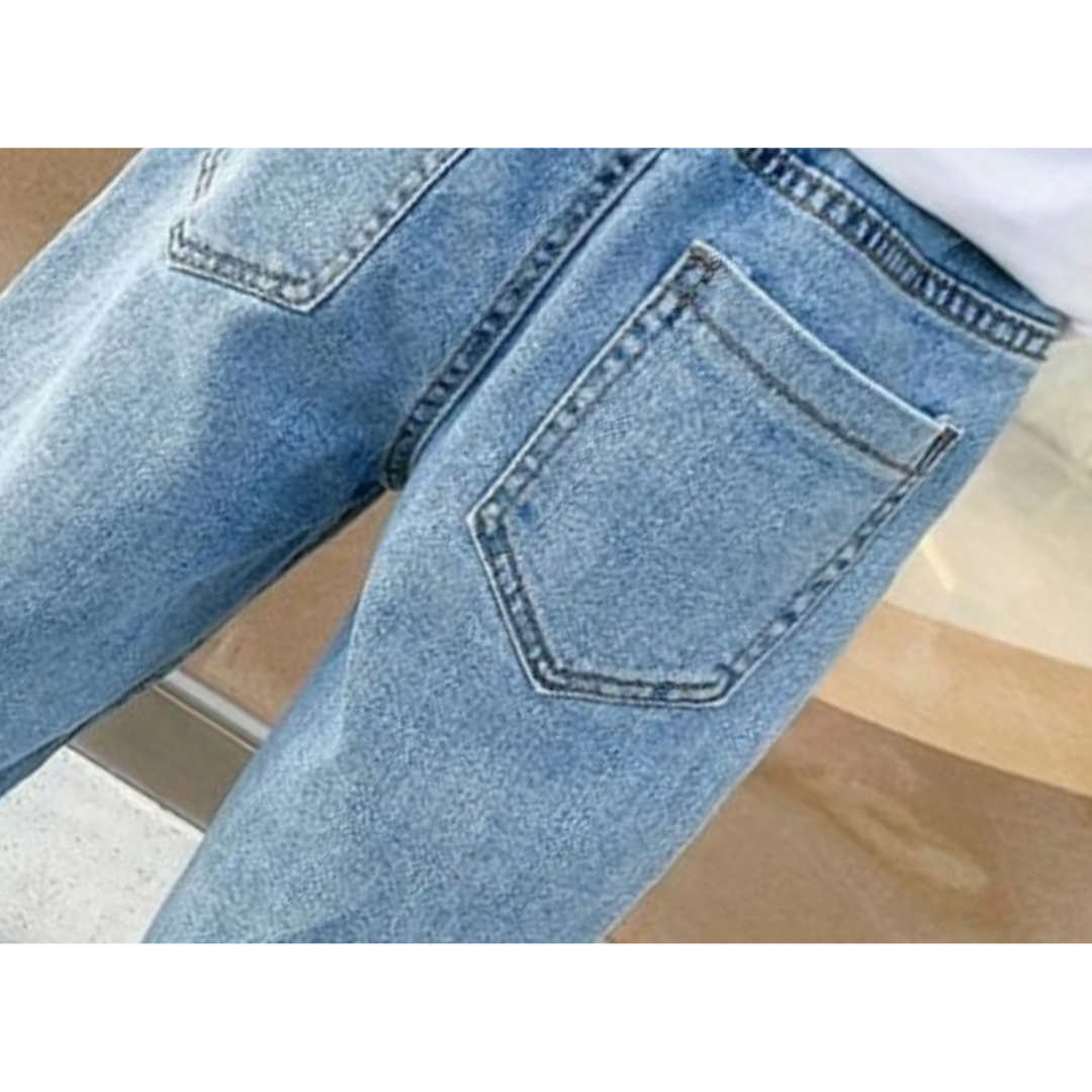 Tiger Swag Boys Denim Jeans – Cotton Blend Kids’ Pants, Durable & Stylish Everyday Wear