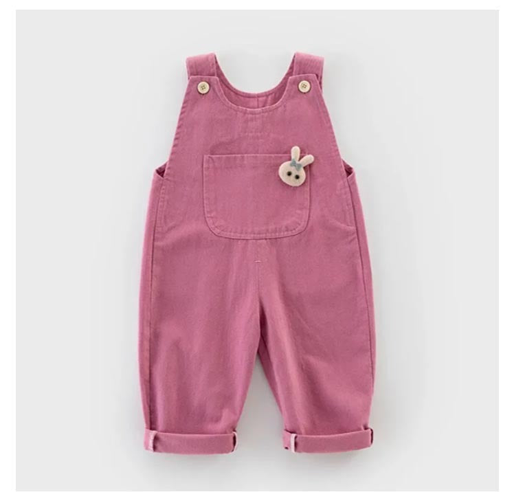 Tiny Explorer Baby Girls Cotton Jumpsuit – Versatile Everyday Outfit