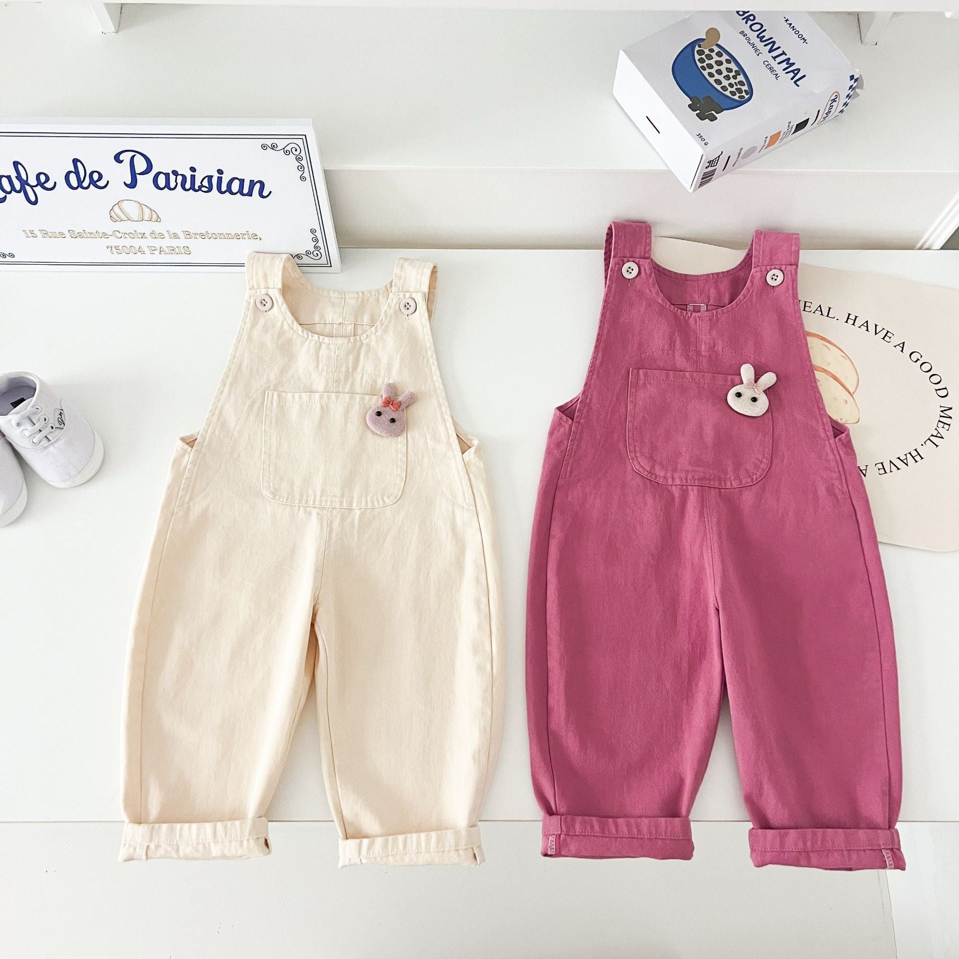 Tiny Explorer Baby Girls Cotton Jumpsuit – Versatile Everyday Outfit