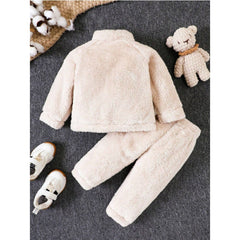 Warm & Cozy Plush Set for Boys and Girls – Cotton Blend Winter Outfit