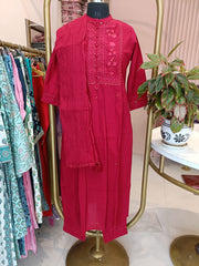 "Ishika" Cotton Kurta Set(3pc)