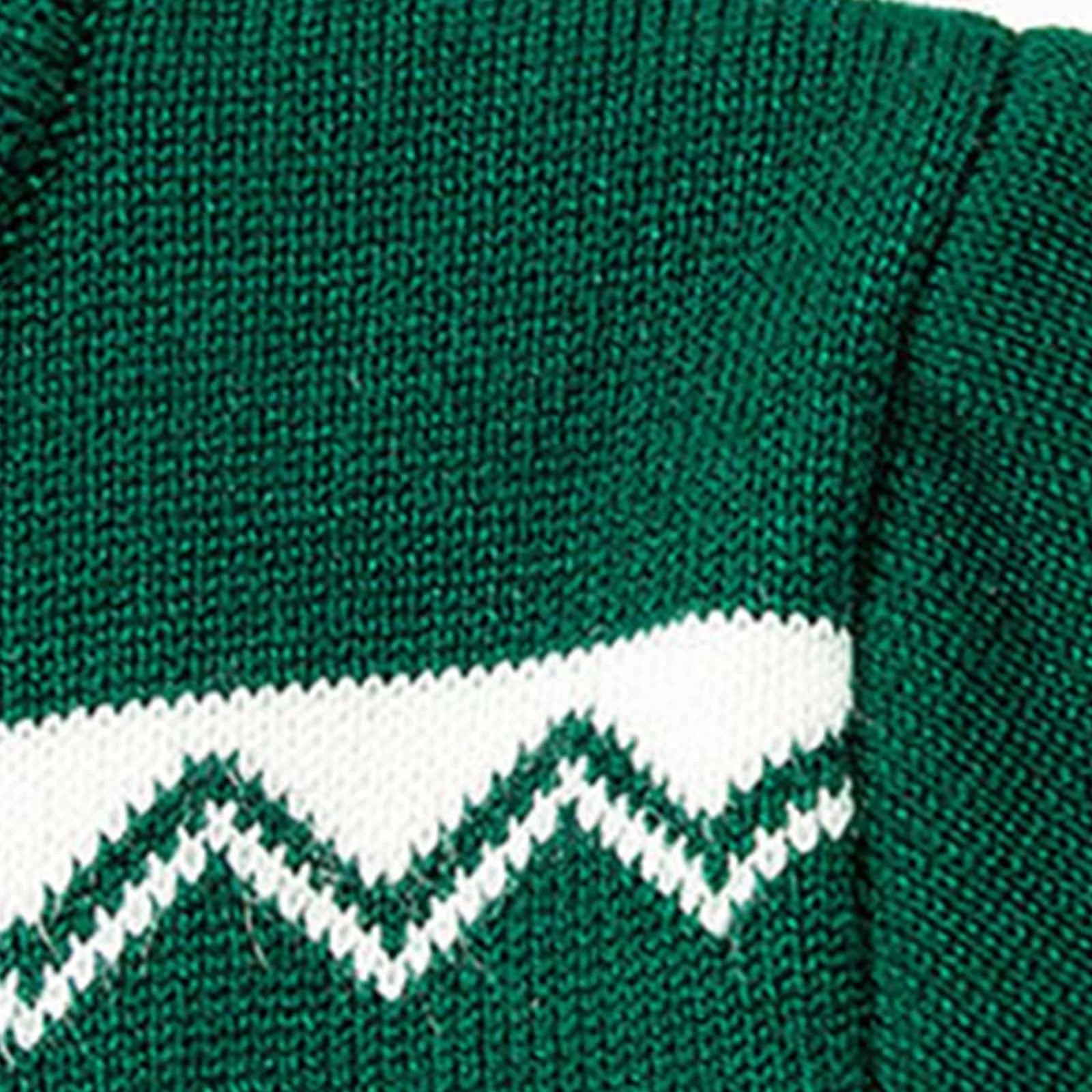 Winter Cozy Green Sweater – Warm Wool Unisex Knitwear for Boys & Girls