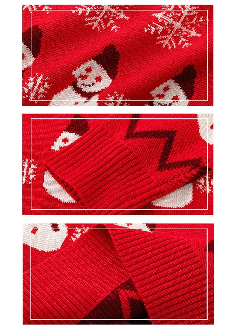 Winter Wonder Sweater – Warm Wool Blend Unisex Knitwear for Boys & Girls