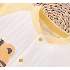 Yellow Mellow Baby Tiger Romper – Soft Cotton Unisex Outfit for Boys & Girls