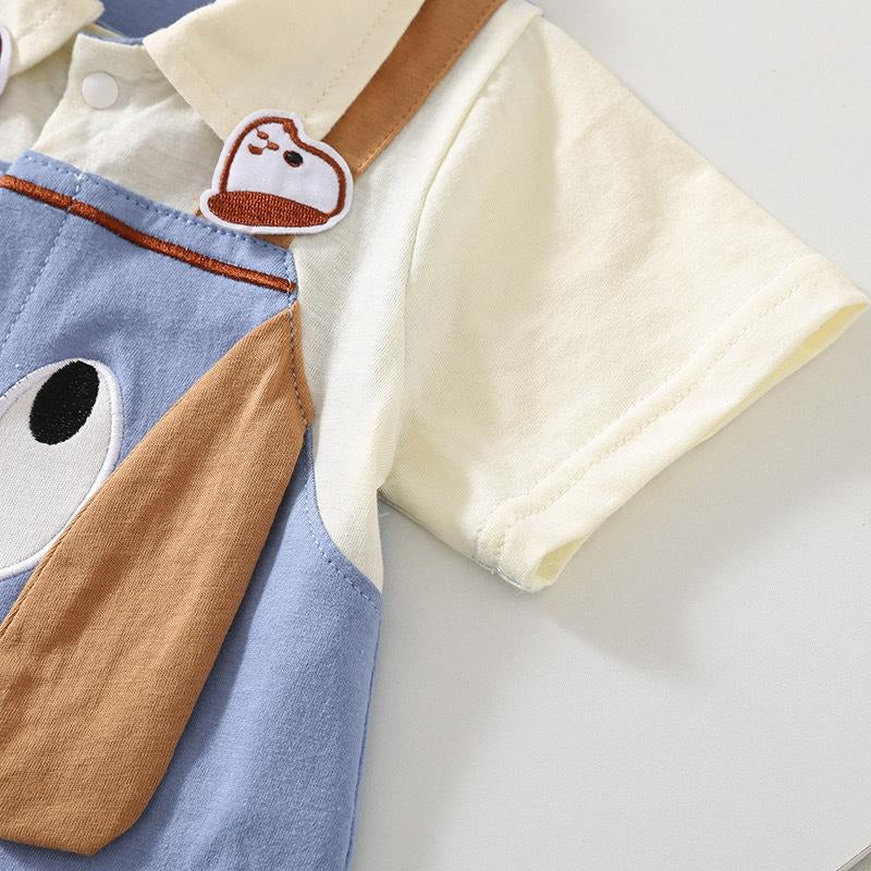 Vibrant Funky Baby Boys Jumpsuit – Soft Cotton, Trendy & Comfortable