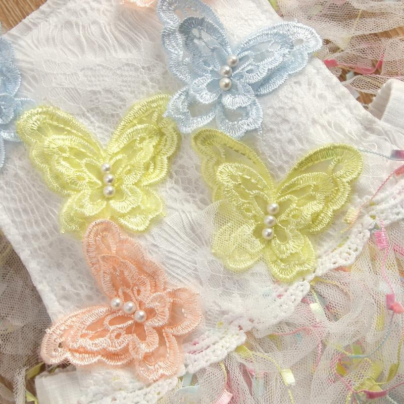 Butterfly Tassel Baby Girls Romper Dress – Soft Cotton Lined Outfit