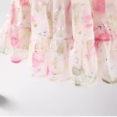 Baby Girls Princess Dress with Fairy Wings – Soft Cotton Lined Outfit