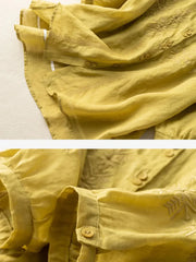 Pure Cotton Embroidered Shirt – Elegant Everyday Wear