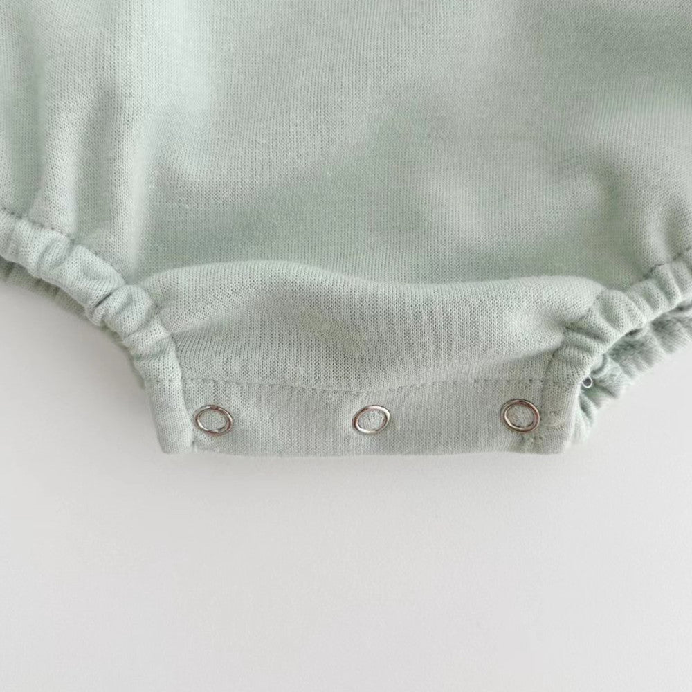 Collared Gen Z Baby Romper – Soft Cotton (Cap Not Included)