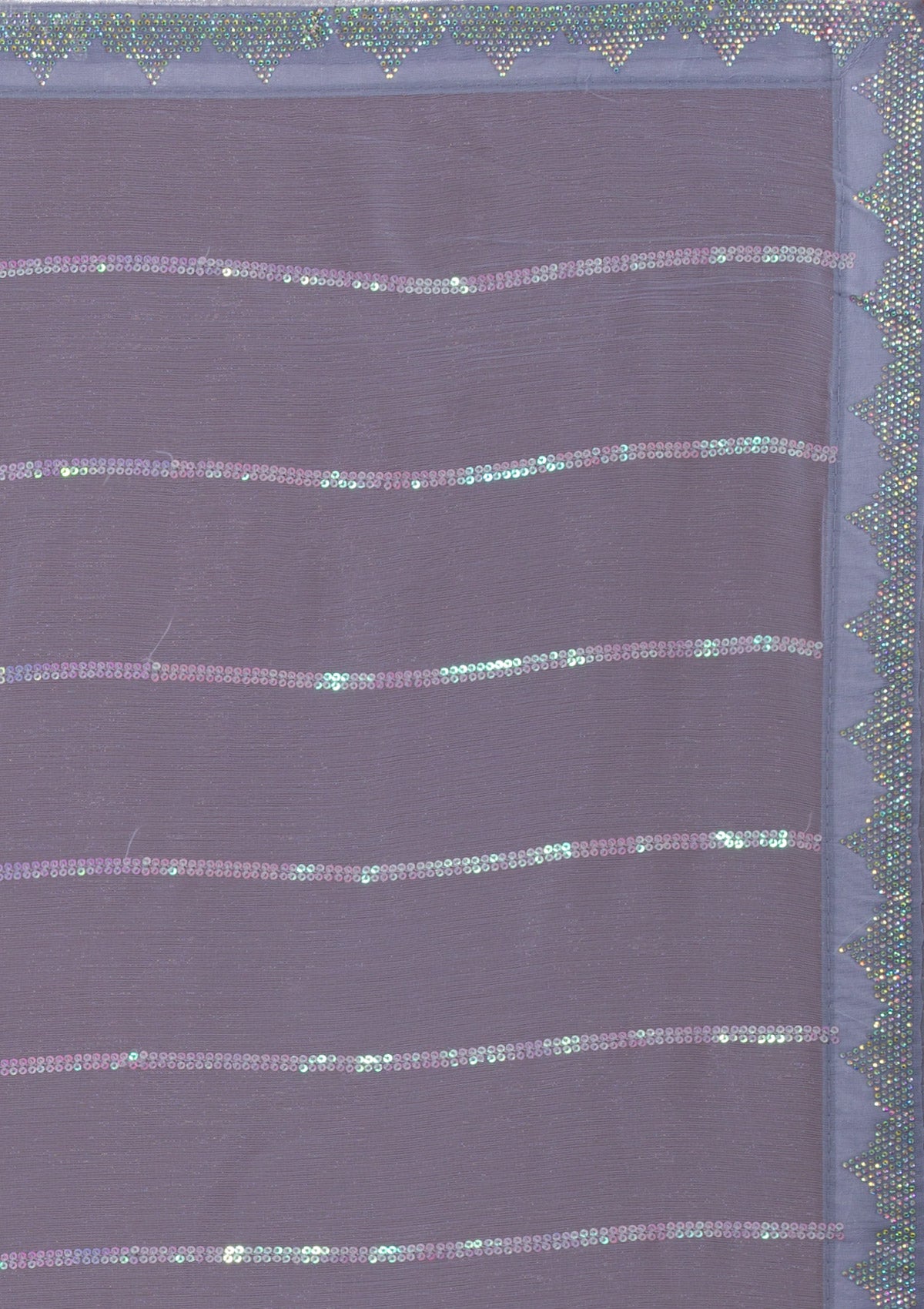 Light Blue Georgette Saree with Shimmering Sequins – Elegant & Playful