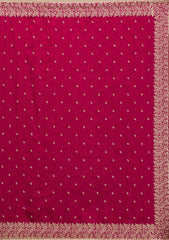 Red Soft Raw Silk Saree with Gold Zariwork – Elegant & Radiant