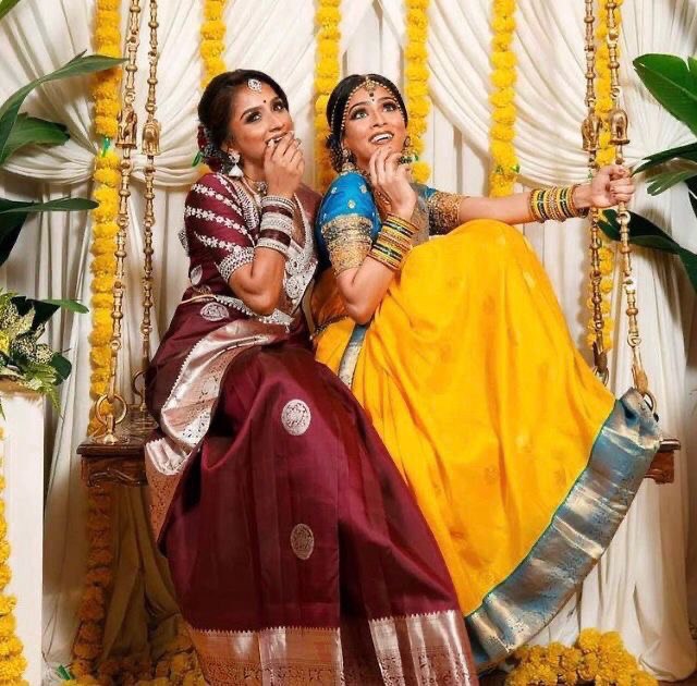 Yellow Zari Woven Banarasi Soft Silk Saree