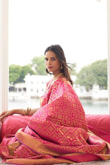 Zari Woven Traditional Soft Silk Jacquard Saree