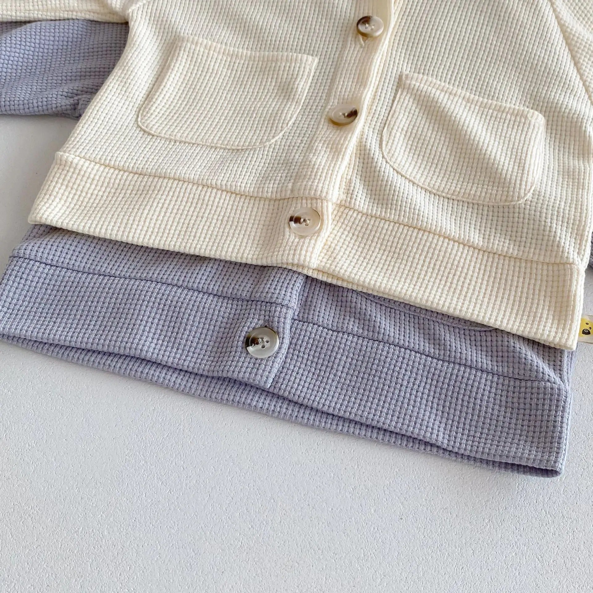 Bunny Hood Boys and Girls Two-Piece Co-ord Set – Soft Cotton Knit Outfit