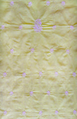 Lime Green Cotton Cutwork Unstitched Kurta piece