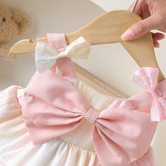 Belle Princess Baby Girls Romper Dress – Soft Cotton Blend Outfit