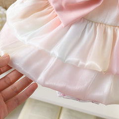 Belle Princess Baby Girls Romper Dress – Soft Cotton Blend Outfit