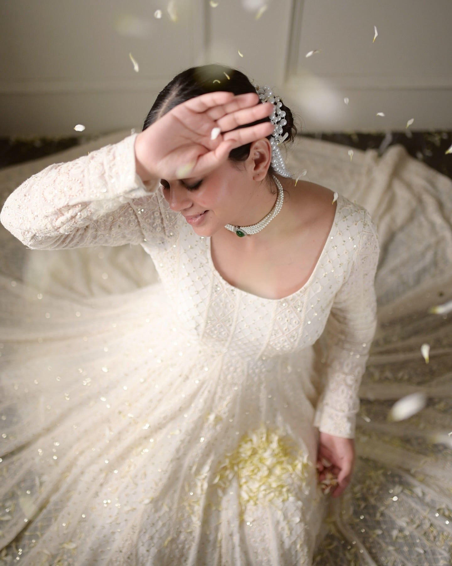 Elegant Faux Blooming Kurta Set