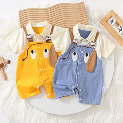 Vibrant Funky Baby Boys Jumpsuit – Soft Cotton, Trendy & Comfortable