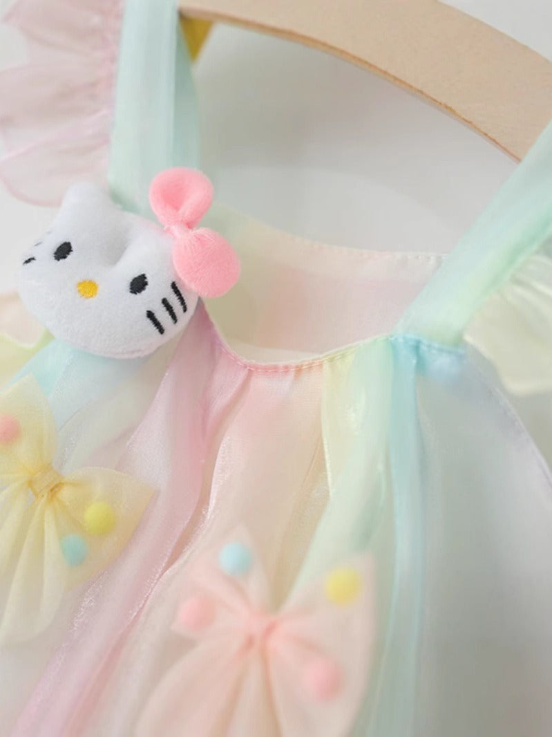 Candy Floss Bunny Baby Girls Cotton Blend Set – Cute Two-Piece Outfit