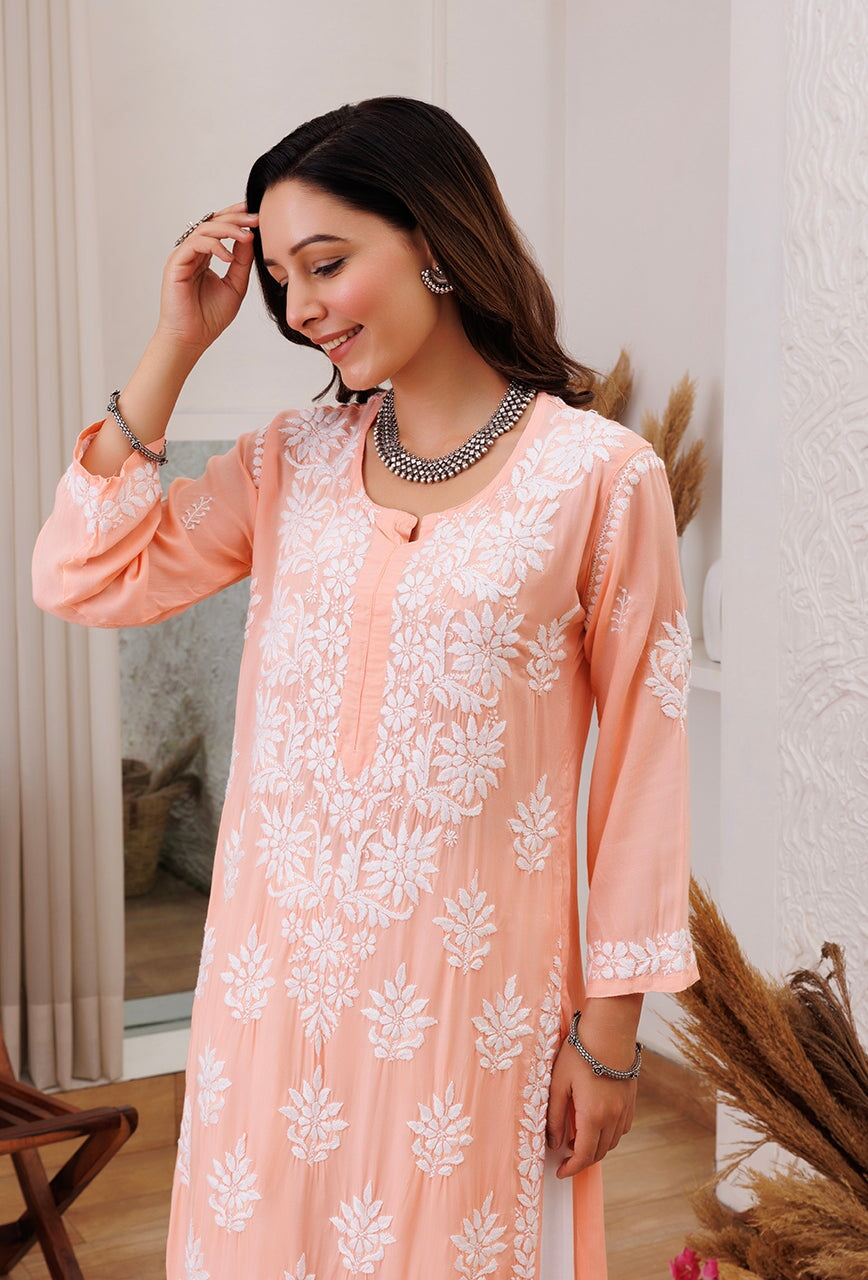 Neer Premium Modal Chikankari Kurti