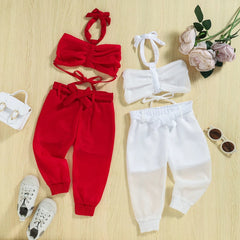 Pretty Party Baby Girls Fabulous Set – Elegant Polycotton Outfit for Special Occasions